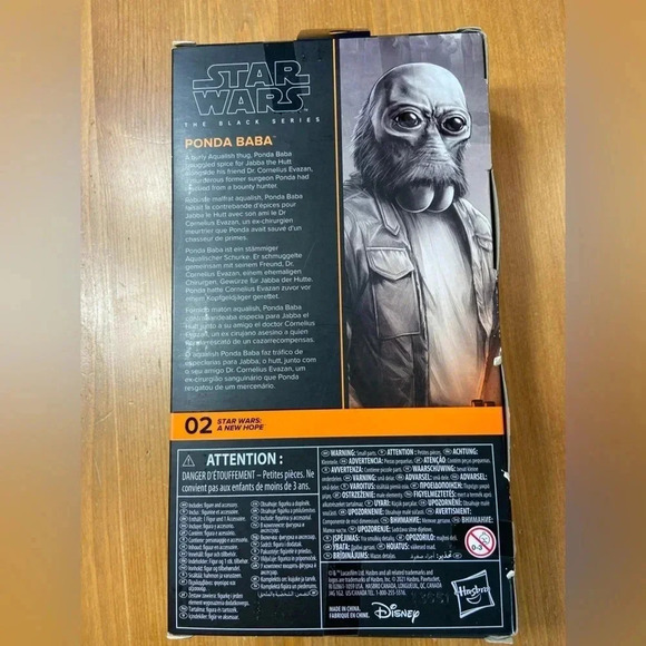 Star Wars A New Hope - Black Series - Ponda Baba 6 inch Figure - BNIB - Picture 7 of 7